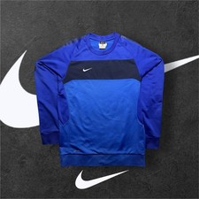 Nike Vintage Pulli - Schwarz & Blau - (S)