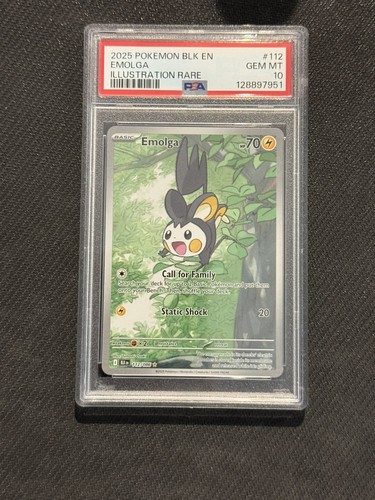 Emolga graded PSA 10 for sale on eBay