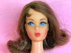 Vintage BARBIE Doll Auburn TNT MARLO Flip TNT in Pak Outfit