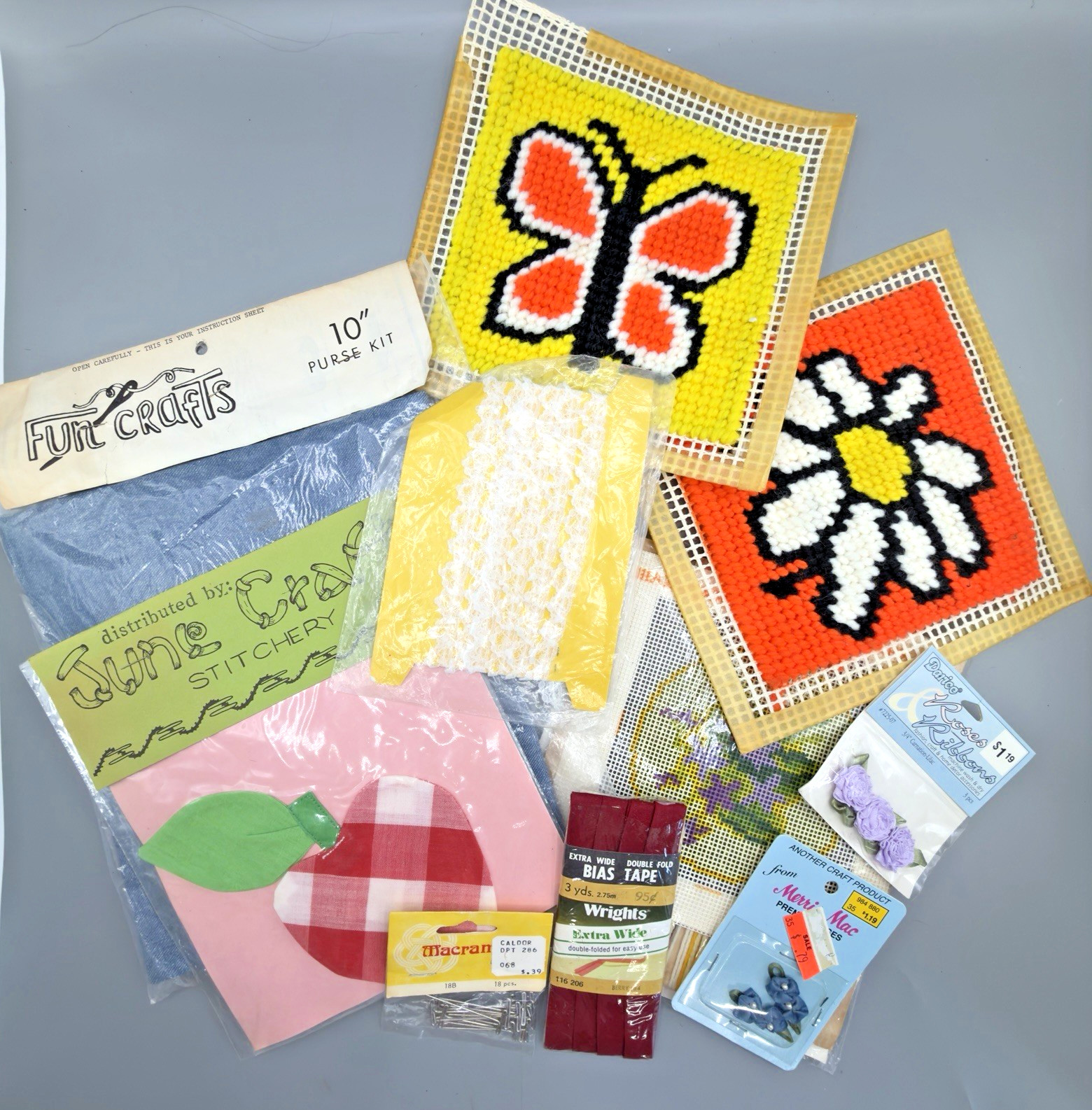 Items Sewing Notions Flower Power Purse Kit