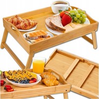 Tablett Betttablett FrÜHstÜCkstablett Serviertablett Klappbar Bett Tisch Laptop