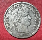 1907 US Barber SILVER Dime Choice VF! Nice! Old US Coin!