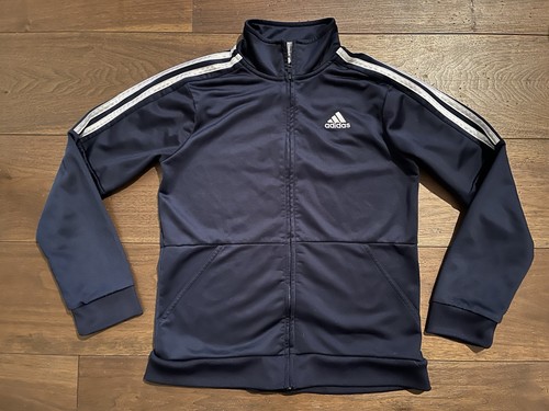 Adidas Youth Iconic Track Jacket , Navy , Size M (10-12) - Picture 1 of 3