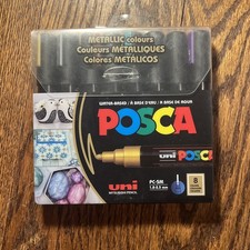 Posca Acrylic Paint Marker 8 Set Water-based ...