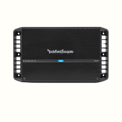 Rockford Fosgate P600X4 4-Channel 600W Car Amplifier - Black for