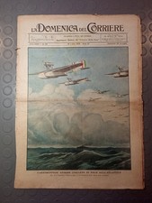LA DOMENICA DEL CORRIERE ANNO 35 N° 29 16 LUGLIO 1933 BALBO LEARCO GUERRA WWII