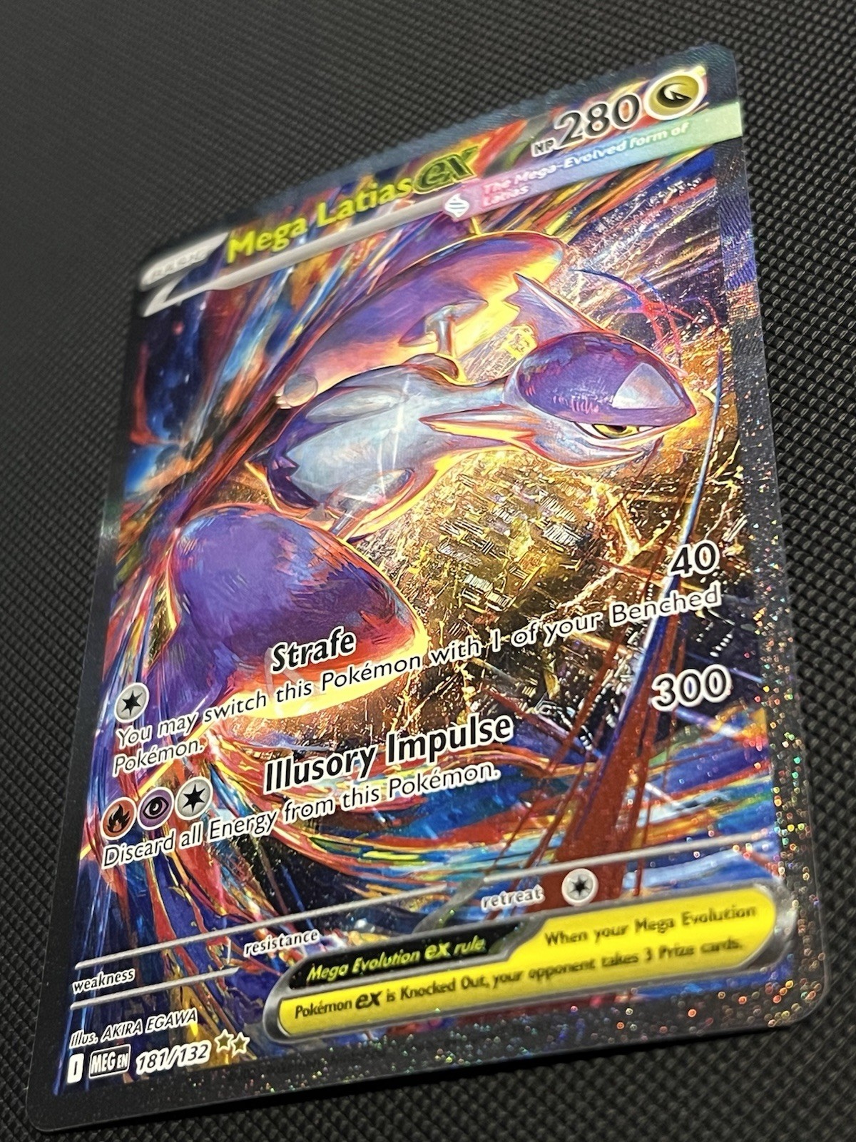 Mega Latias ex 181/132 - Mega Evolution 2025 - Pack Fresh/NM - PSA 10 Contender