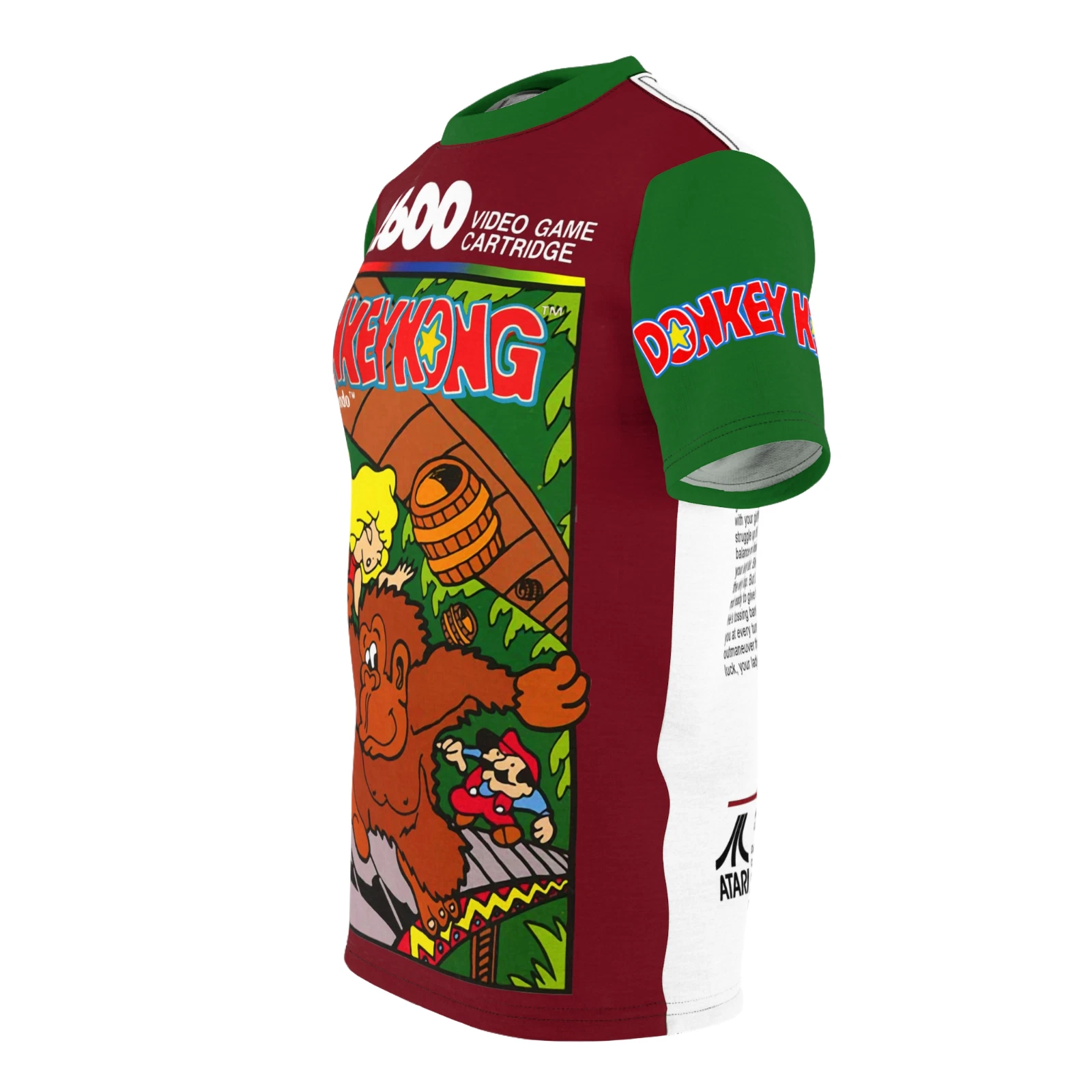 Donkey Kong Atari 2600 Retro Video Game T-Shirt