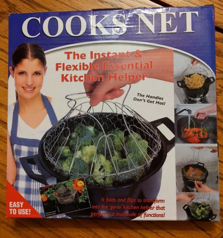 COOKS NET The Instant Kitchen Helper With Handles that Don't Get Hot in box NEW
