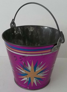 purple sand pail