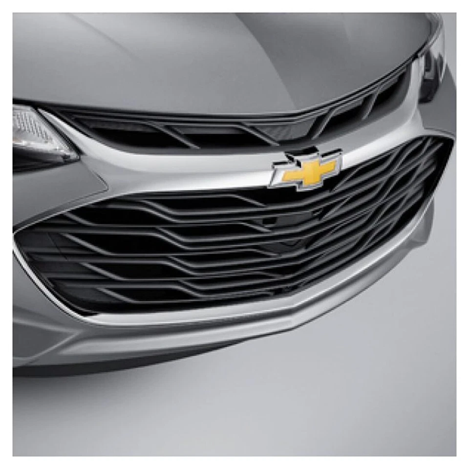 2016-2019 Chevrolet Cruze Exterior Front Grille Trim Black Chrome One Solid Unit - Image 2 of 4