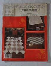 Vintage MAGIC CROCHET Magazine Printed in France 25 Patterns