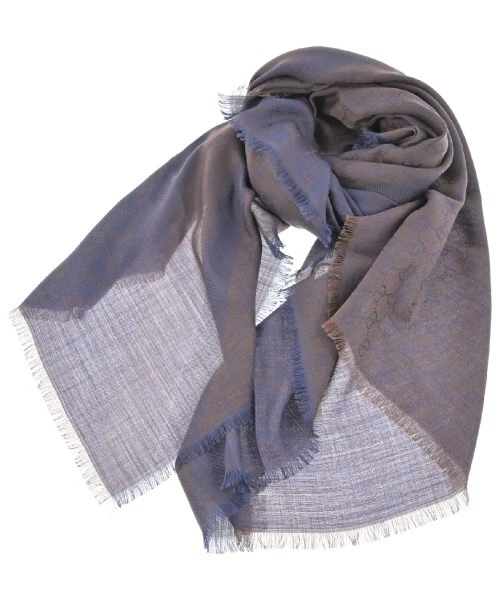 Étole GUCCI BrownxBlue (motif total) 2200515011012