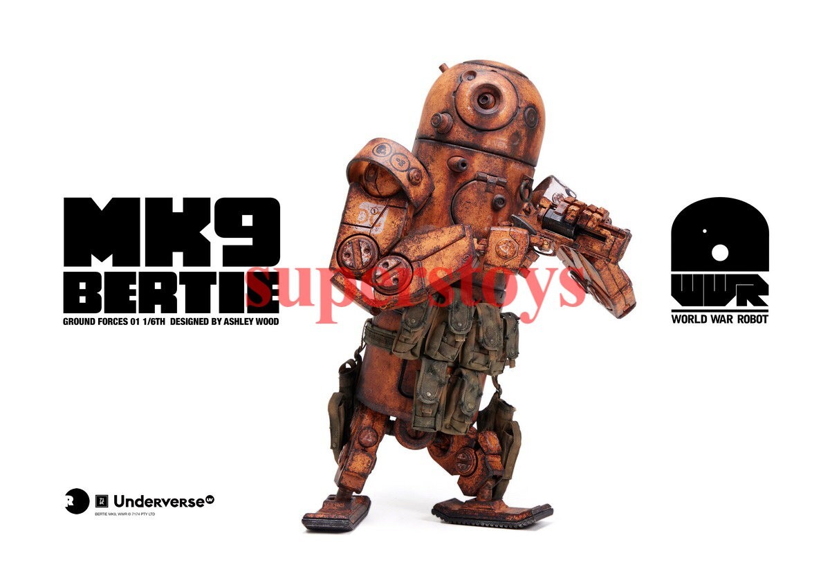 ミリタリー ThreeA UNDERVERSE ARM STRONG ミリタリー ThreeA UNDERVERSE ARM STRONG 3A World War Robot
