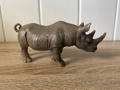 Schleich Rhino Rhinoceros D-73527 Toy Retired Rare | eBay