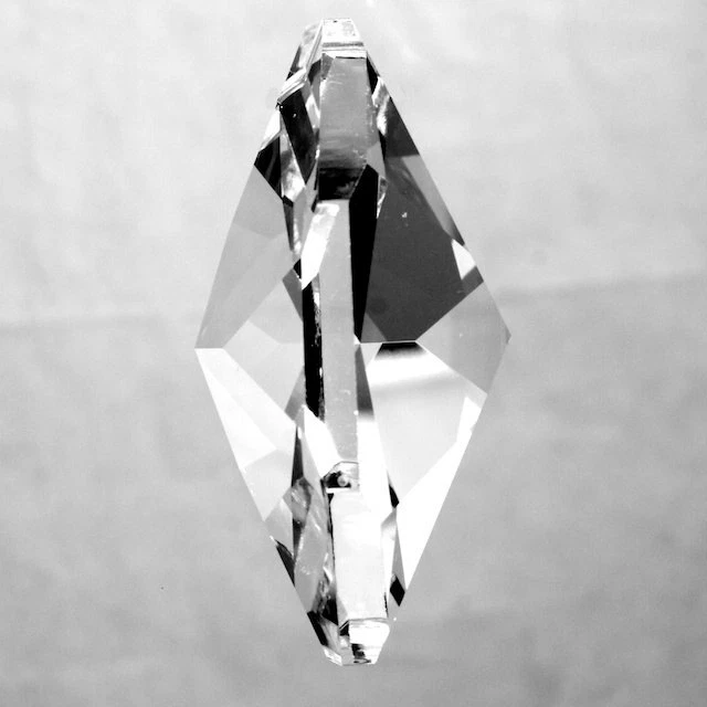 SWAROVSKI® STRASS Component 8015 - 24  Clear senza logo Pendente Ottagono 1 foro - Immagine 3 di 3