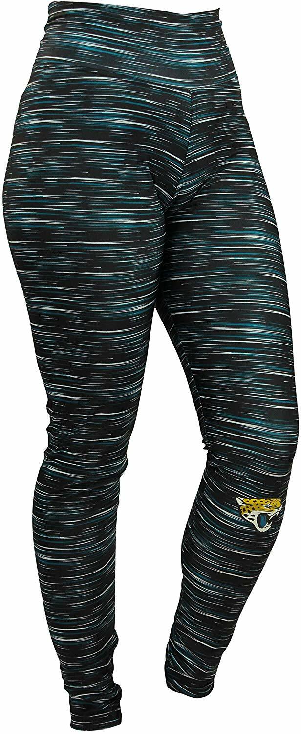 Женские леггинсы Zubaz NFL Football Jacksonville Jaguars с космическим рисунком