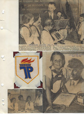 Sowjetisch Osten Deutsche DDR Junge Pioniere young pioneers Uniform Abzeichen &