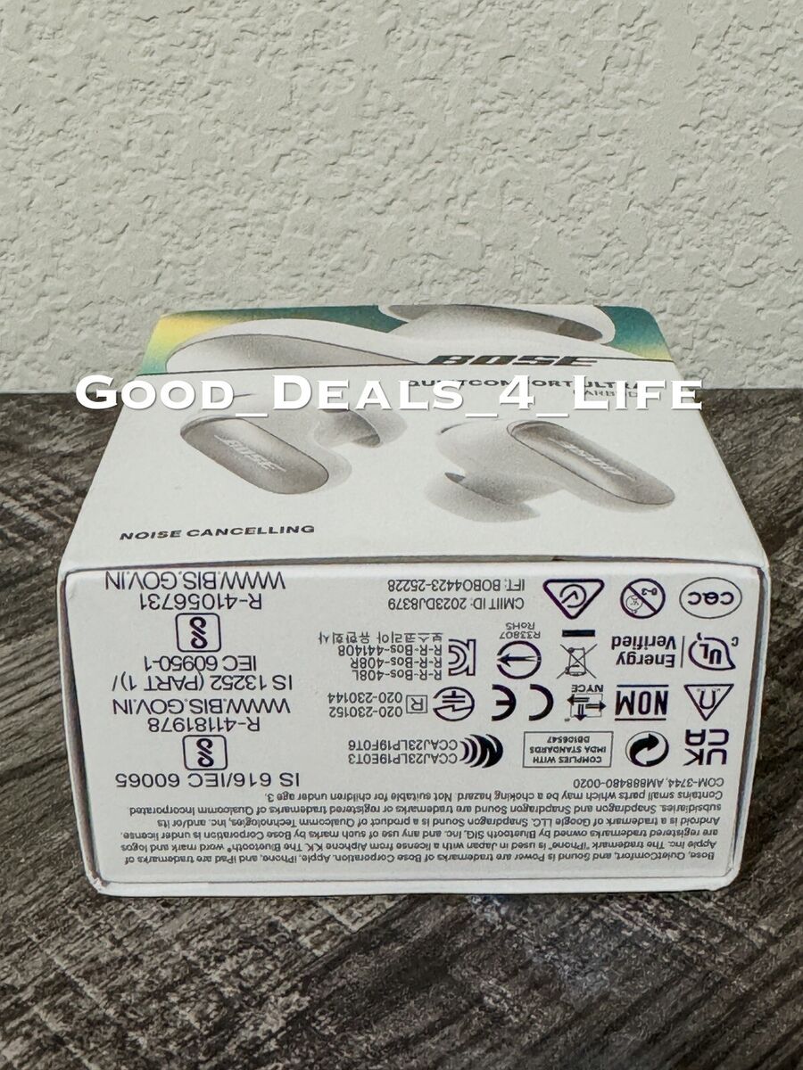 Bose QuietComfort Ultra Earbuds White Smoke New Sealed Bose QuietComfort Ultra Earbuds White Smoke New Sealed