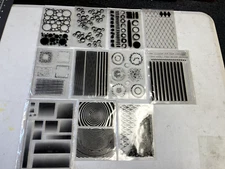 Choose One Cling Stamp Set-Multiple Stamps each set-See photos & listing