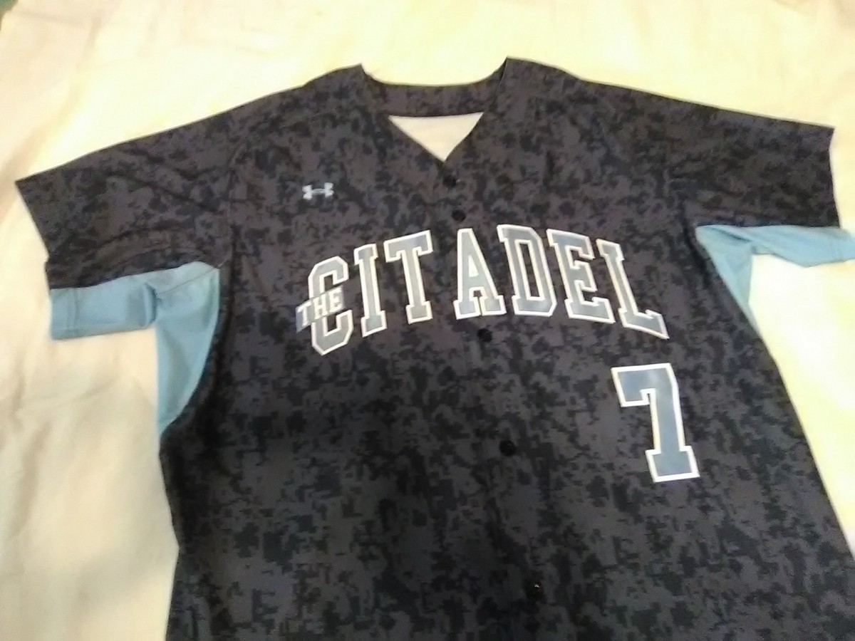 The Citadel Bulldogs NCAA Camo Stitched Under Armour Baseball