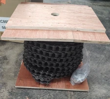 (50 Ft Spool) D.I.D High Quality #80 Roller Chain With Master Link RC80RX