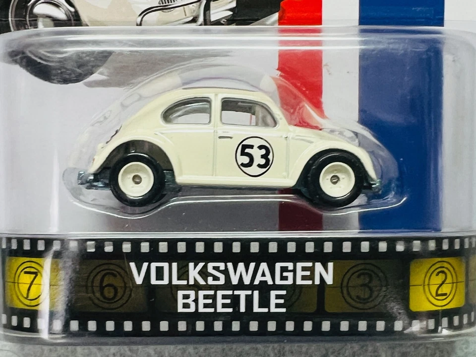 🇩🇪Hot Wheels Retro Entertainment The Love Bug Volkswagen Beetle Herbie H26🇩🇪 Foto 2 de 3