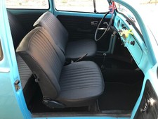 FODERE SEDILI AUTO SU MISURA VOLKSWAGEN MAGGIOLONE  - MAGGIOLINO similpelle nero