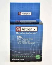 6062 Altronix Multi-Purpose Timer Module 12/24VDC