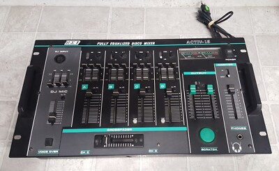 Mixer DJ BST ACTIV 206 LTD - Vintage Neuf (ouvert Jamais Utilisé) - Pour Collectionneurs Et DJs