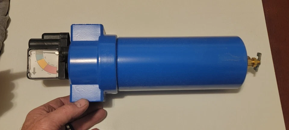 Carcasas de filtro Parker Finite serie H parte #: HN3S-3PUG Foto 4 de 4