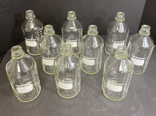 Wheaton Glass Bottles 1000 ml Total of 9 Bottles