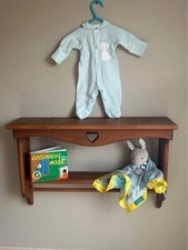 VTG Zona Lee Footed Sleeper Pajama Pastel Blue Yellow Puppy Bird Infant Sz NB