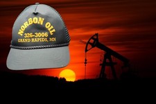 Norbon Oil company Hat Cap Grand Rapids Minnesota MN Advertising