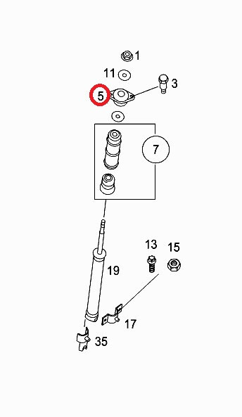 SMART 450 FRONT SHOCK MOUNT BUSH SET Q0002049V008000000 GENUINE