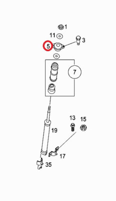 ブッシュ　スマート　４５０ ４台セット SMART 450 FRONT SHOCK MOUNT BUSH SET Q0002049V008000000 GENUINE