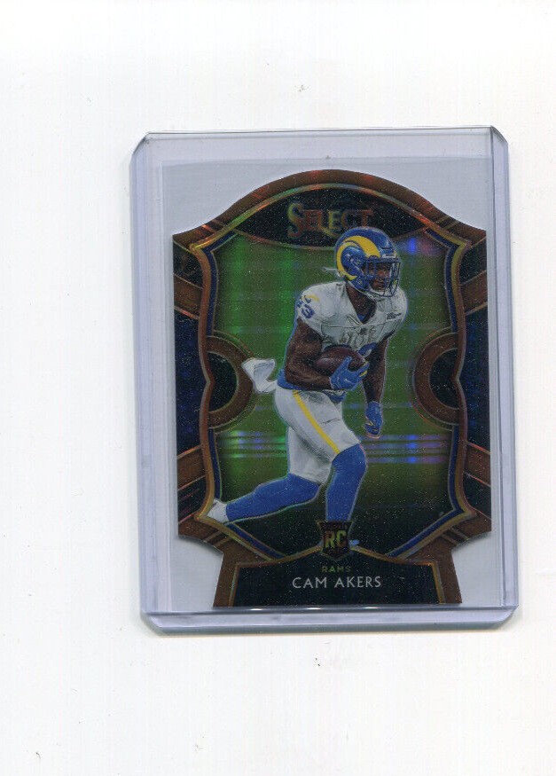 2020 Select Copper Prizm Die Cut Concourse Rookies Cam Akers Rookie 63/355