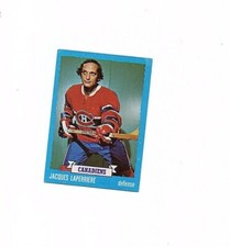 1973 Topps Hockey Set JACQUES LAPERRIERE Card # 137