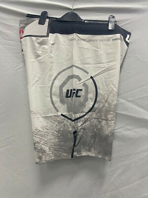 Official UFC Reebok Octagon Shorts Fighter MMA Adults Grey Brand