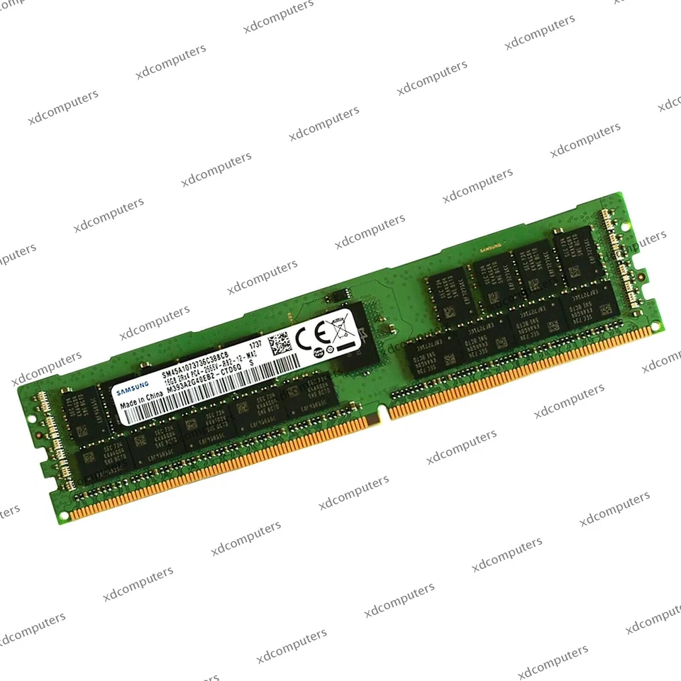 Samsung（ 4 x 16GB ）64GB 2666MHz ECC RAM 2Rx4 DDR4 Registered DIMM Server Memory - Image 3 of 4