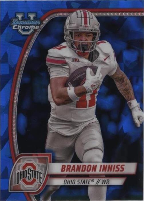2024 Bowman University Chrome Sapphire Edition - Brandon Inniss #23 (RC ...
