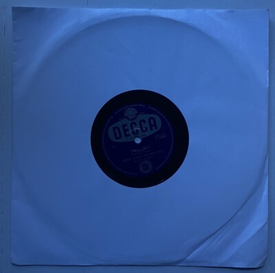 Jerry Allen A Skyblue Shirt And A Rainbow Tie10'' Shellac UK 78rpm 78