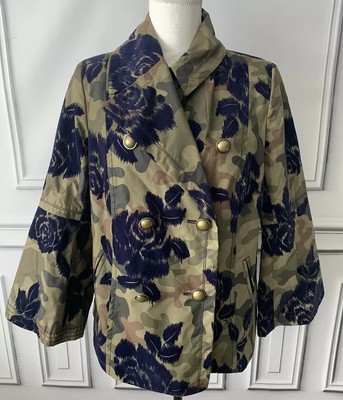 camo floral jacket