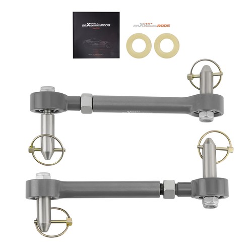 MaXpeedingrods Front Sway Bar End Links For Jeep Wrangler JK 2007-2018 – Extended