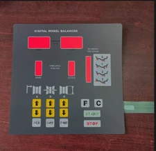 Tyre Wheel Balancer Machine Button Board Control Panel Fit For Unite U500/U800