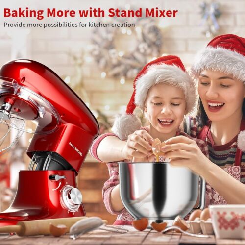 Stand Mixer 1500W/1800W 6+P Speed Tilt-Head Electric Kitchen Mixer with 7.5 - Picture 26 of 50