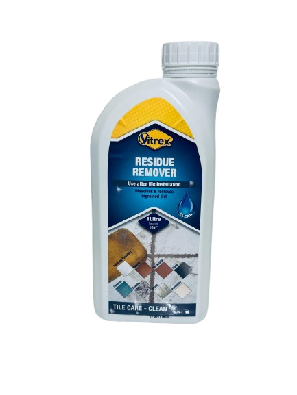 Residue Remover 1L – Grout, Adhesive & Cement Film Cleaner for Tiles