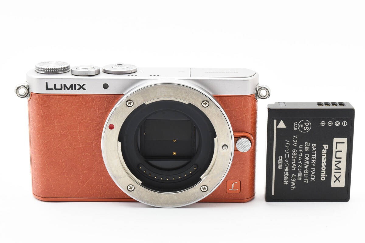 Panasonic LUMIX DMC-GM1 Mirrorless Digital Camera Orange