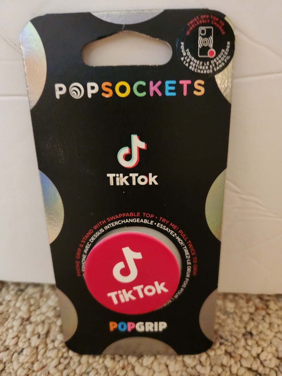 Brand New Red Pop Sockets TikTok Pop Grip MIP!