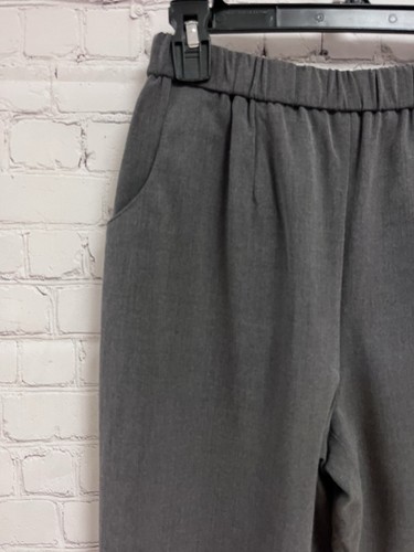 Briggs 4P Pants Gray Comfort Waistband Hidden Elastic Pullon With Pockets New - Picture 3 of 13